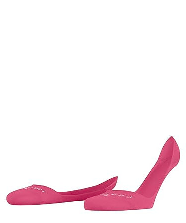 Burlington Damen Füßlinge Aberdeen W IN Viskose unsichtbar einfarbig 1 Paar, Rosa (Hot Pink 8414), 35-36 im Sale
